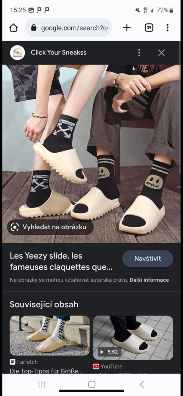 Jam147 Adidas Yeezy Slide Bone 205 27.9$ PTX - Image 2