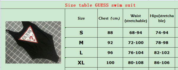 Jam4968 Gucci swimsuit 4A 185 26.99$ YZ - Image 2