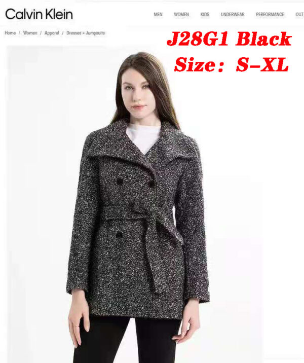 Jes2541 Calvin Klein Coat coat $58 - Image 14