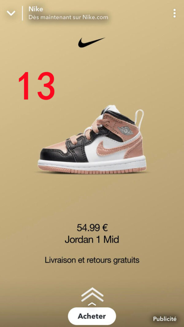 Jam3576 NIKE KID 275 38.9$ PTX - Image 15