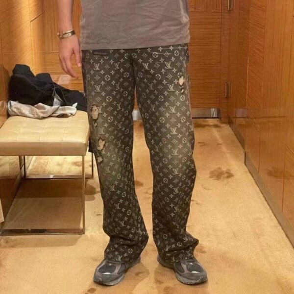 Z4512-49.99$-LV casual jeans for men and women - Image 11