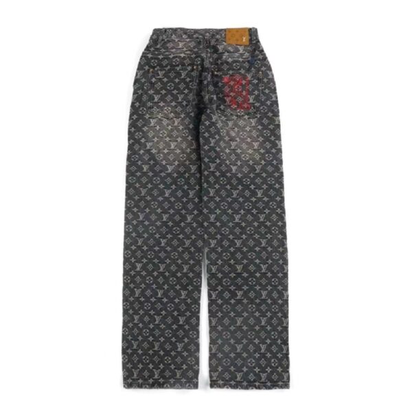 Z4512-49.99$-LV casual jeans for men and women - Image 6