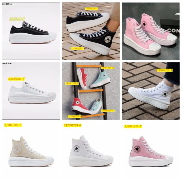 Jam4095 Converse with Platform 340 48$ PTX