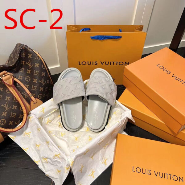 Z2031-46.99$-LV fashion slippers - Image 2