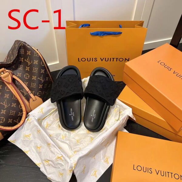 Z2031-46.99$-LV fashion slippers - Image 3