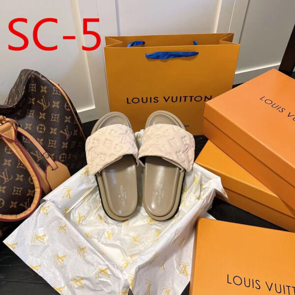 Z2031-46.99$-LV fashion slippers - Image 4