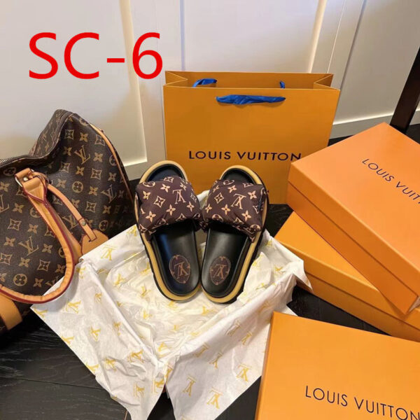 Z2031-46.99$-LV fashion slippers - Image 5