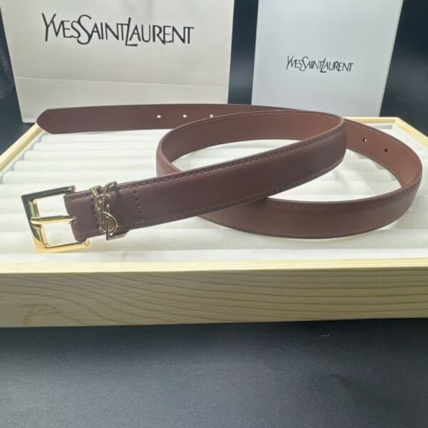 Z3145-35.99$ Yves Saint Laurent, Material: Genuine Leather - Size: 90-115 - Image 6