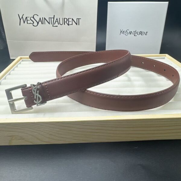 Z3145-35.99$ Yves Saint Laurent, Material: Genuine Leather - Size: 90-115 - Image 8