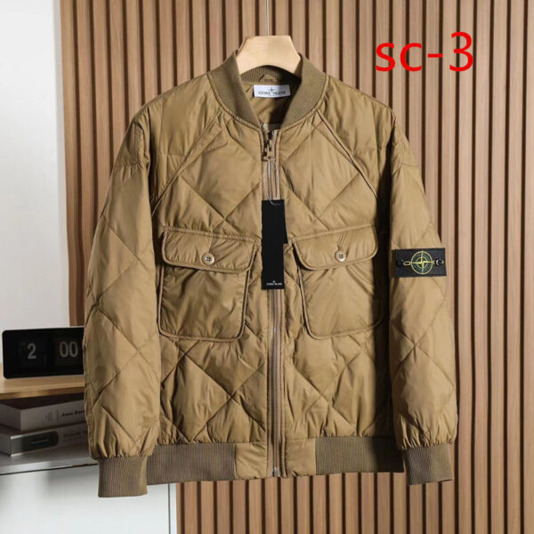 Z4515-69.99$-Stone Island down jacket, size M-3XL - Image 5