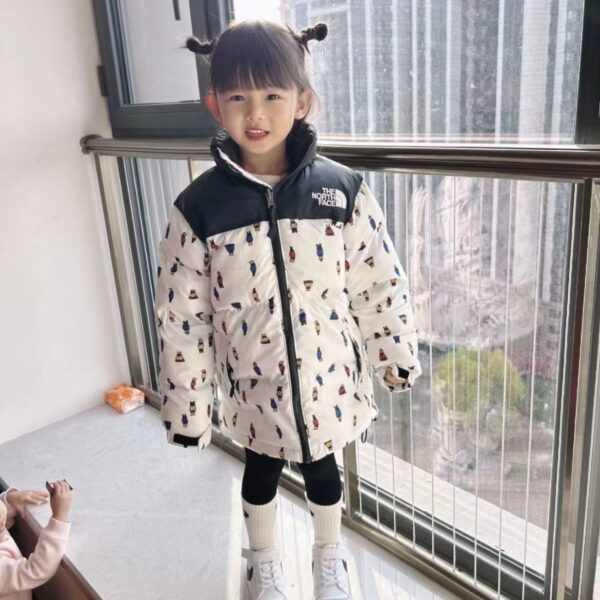 Z4550-65$-High quality children's down jacket with back - Image 12
