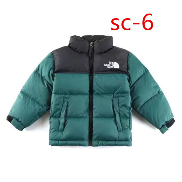 Z4550-65$-High quality children's down jacket with back - Image 5
