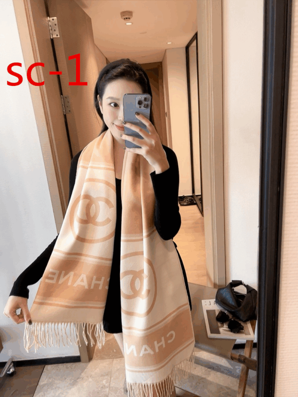 Z5761-28.99$ Chanel scarf size-180*42 - Image 2