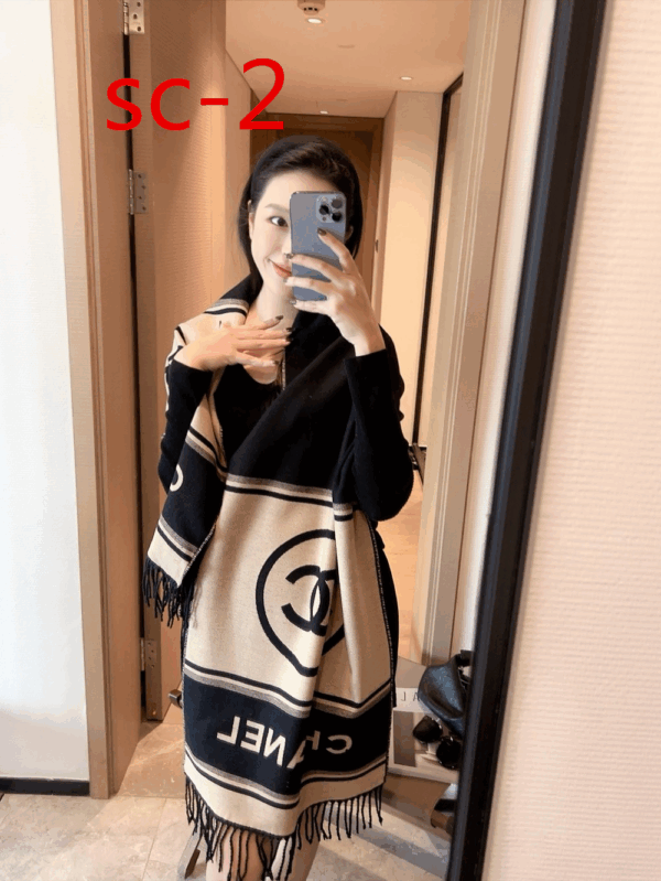 Z5761-28.99$ Chanel scarf size-180*42