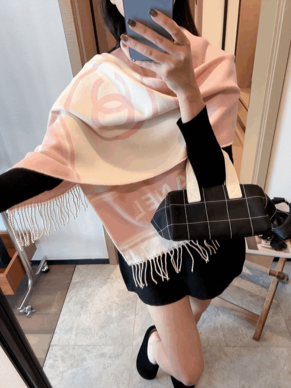 Z5761-28.99$ Chanel scarf size-180*42 - Image 5