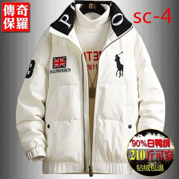 Z4513-59.99$-Paul down jacket size M-4XL - Image 2
