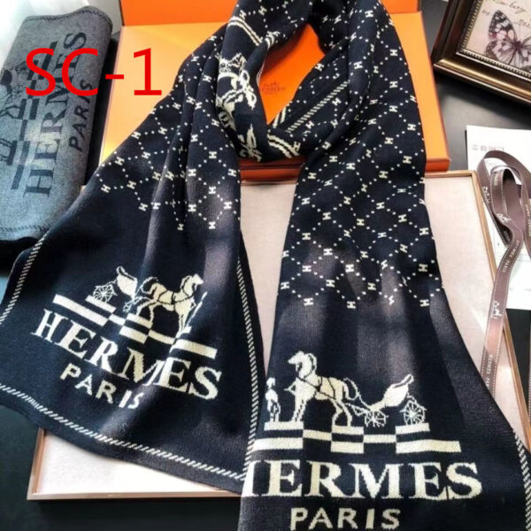 Z4335-29.99$ HERMERS DIOR LV Scarf - Image 3