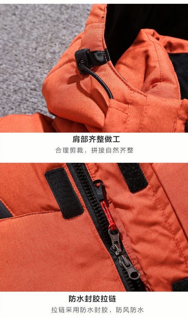TNF Men's down jacket 58.98$ 编号 7893-T - Image 3