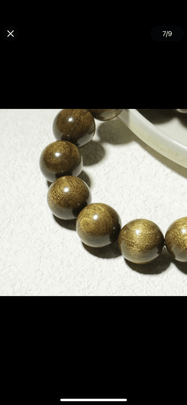 Golden Nanmu Wood Beads 33.99$ code dou- 7551-R - Image 7